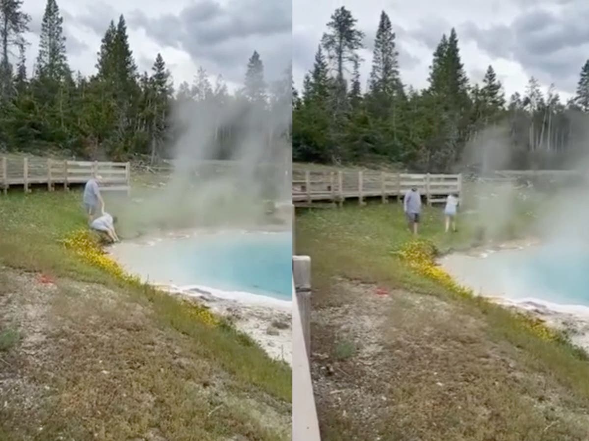 tourist dies yellowstone hot spring